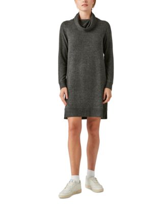 Lucky Brand Women s Mock Neck Sweater Dress Macy s