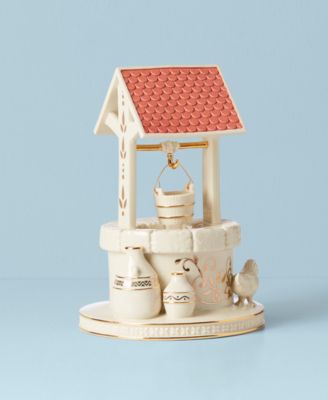 First Blessing Nativity Water Well Figurine