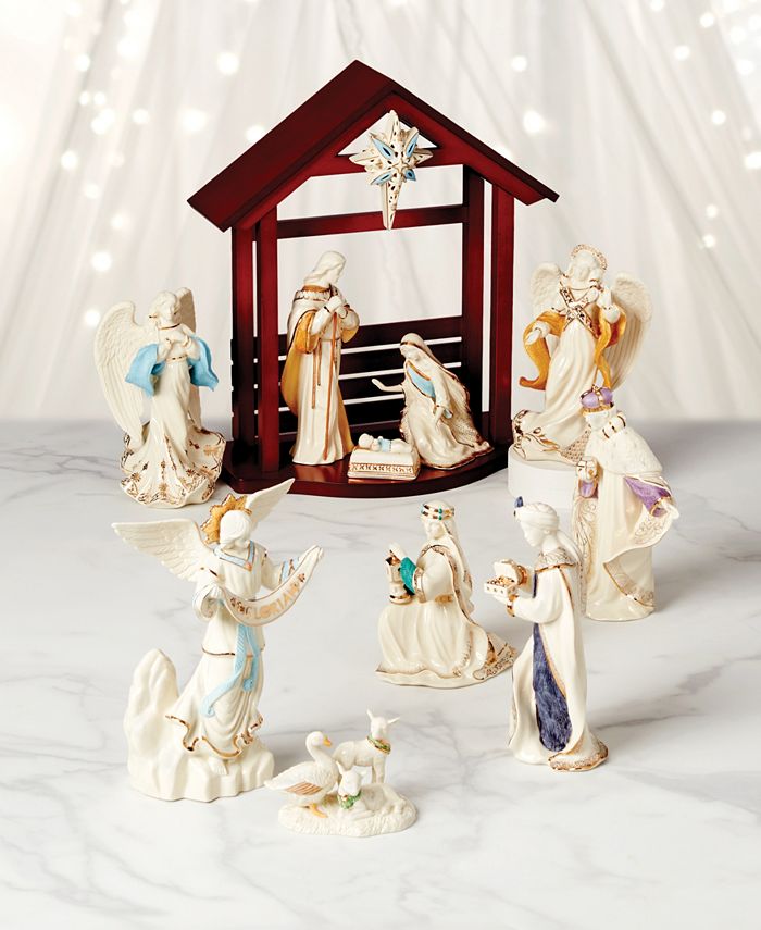 Lenox First Blessing Nativity, Set of 10 Macy's