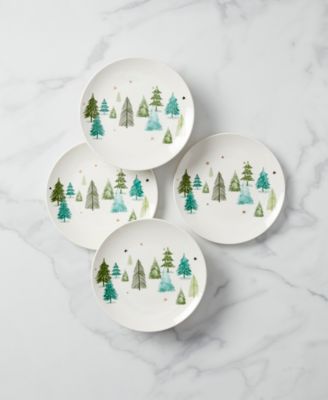 Balsam Lane Accent Plates, Set of 4