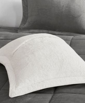 Alton Plush to Sherpa Down Alternative 4-Pc. Comforter Set, Full/Queen