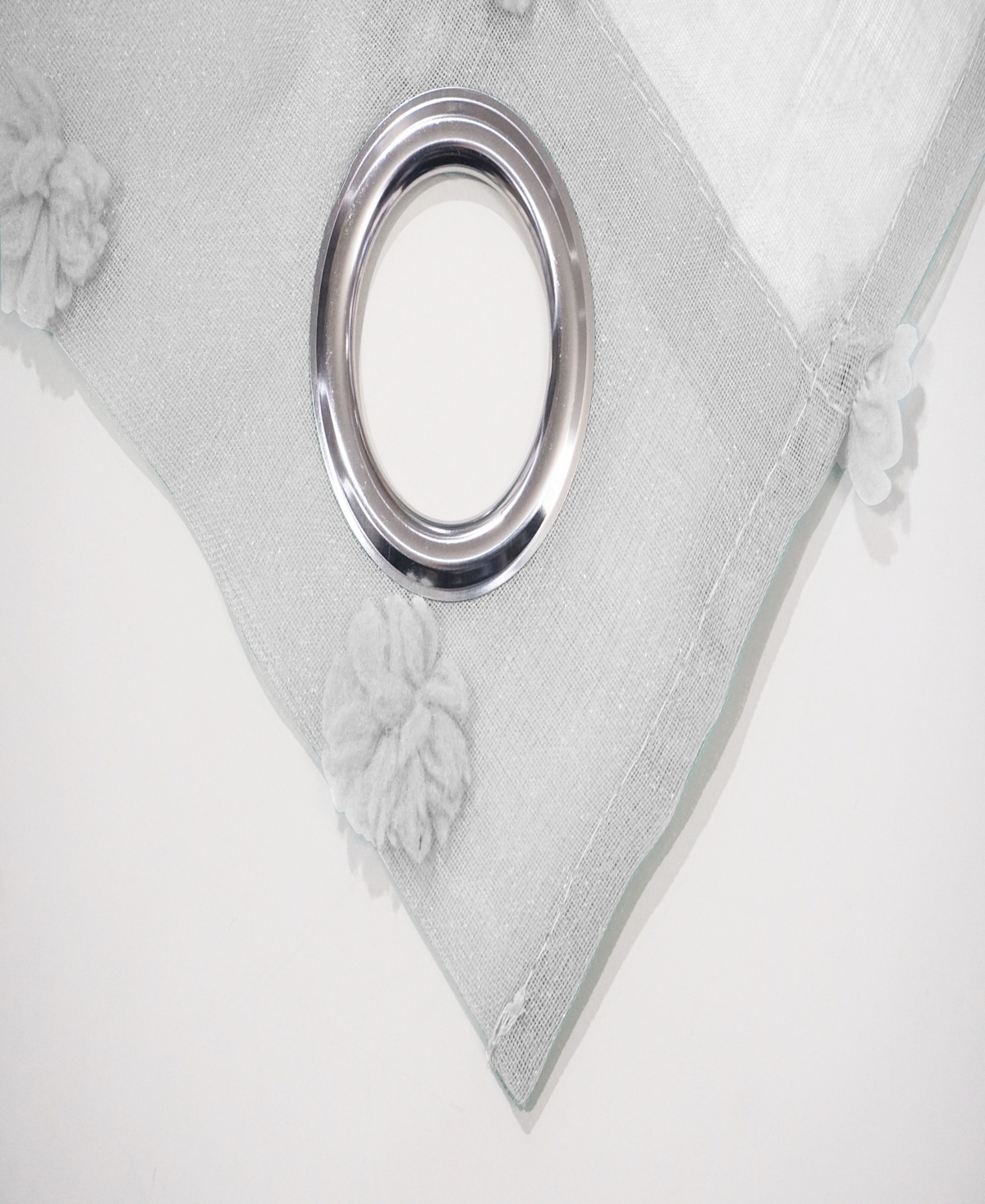 Dainty Home Snowball Window Panel Set, 76