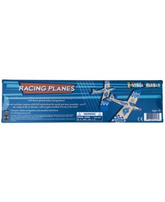 Vintage-Like Planet Racing Planes Set, 3 Piece