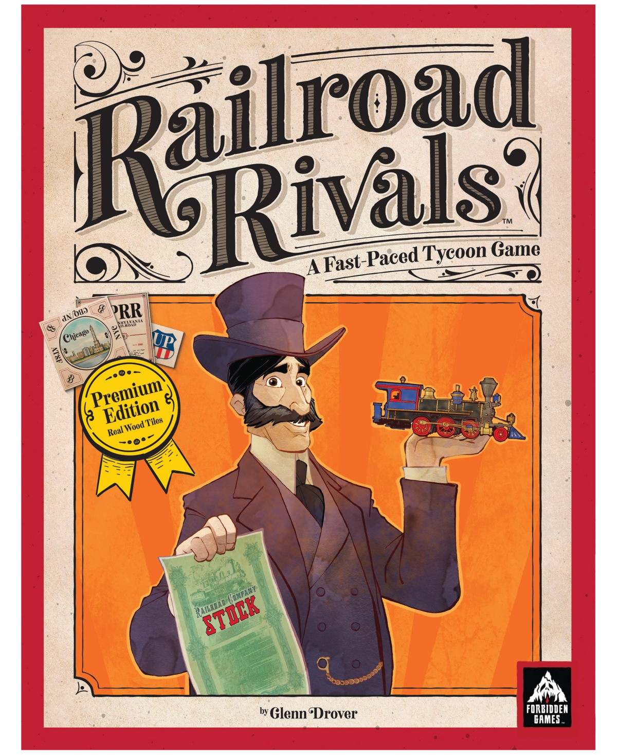 Forbidden Games Railroad Rivals Premium Edition Set, 251 Piece In Multi Color