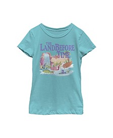 Girl's The Land Before Time Dinosaur Summer Splash  Child T-Shirt