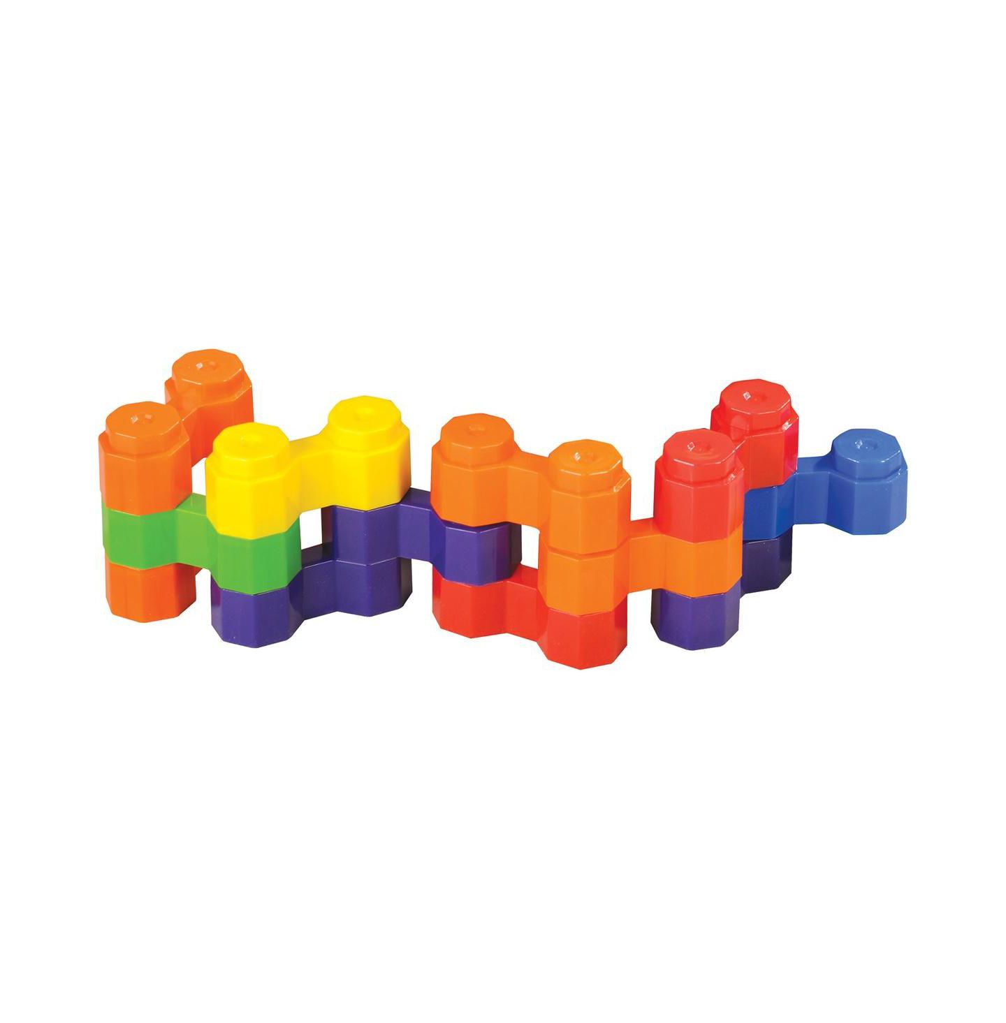 Детский конструктор Kaplan Early Learning Jumbo Double Octagon Builders 36-Piece Building Set, Ages 18 Months+ — фото 2