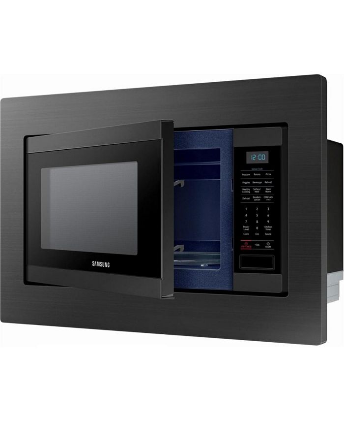 Samsung 1.9 Cu. Ft. Black Stainless Countertop Microwave Macy's
