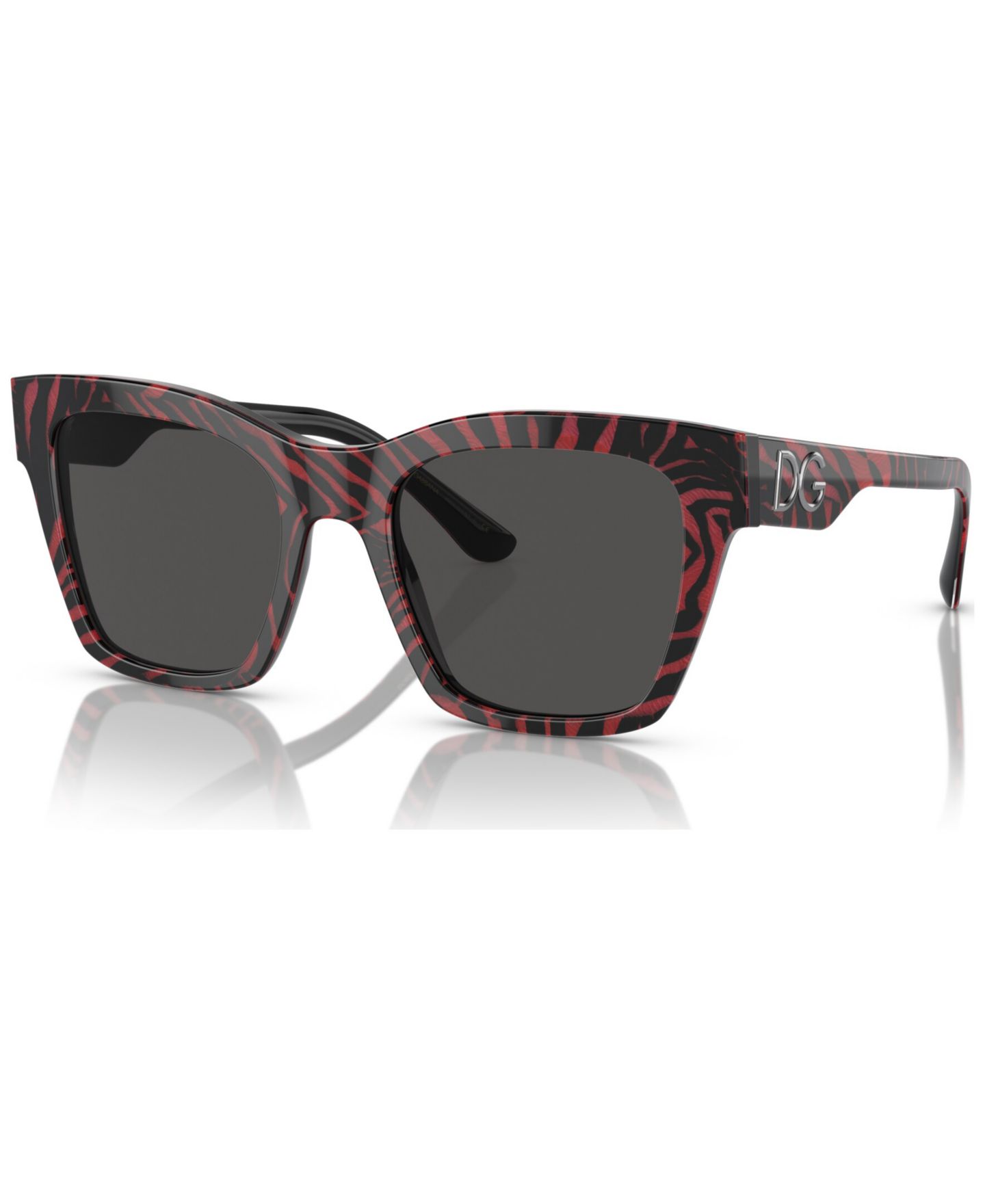 Женские солнцезащитные очки Dolce&Gabbana Sunglasses, DG438453-X, цвет: Зебра — фото 1