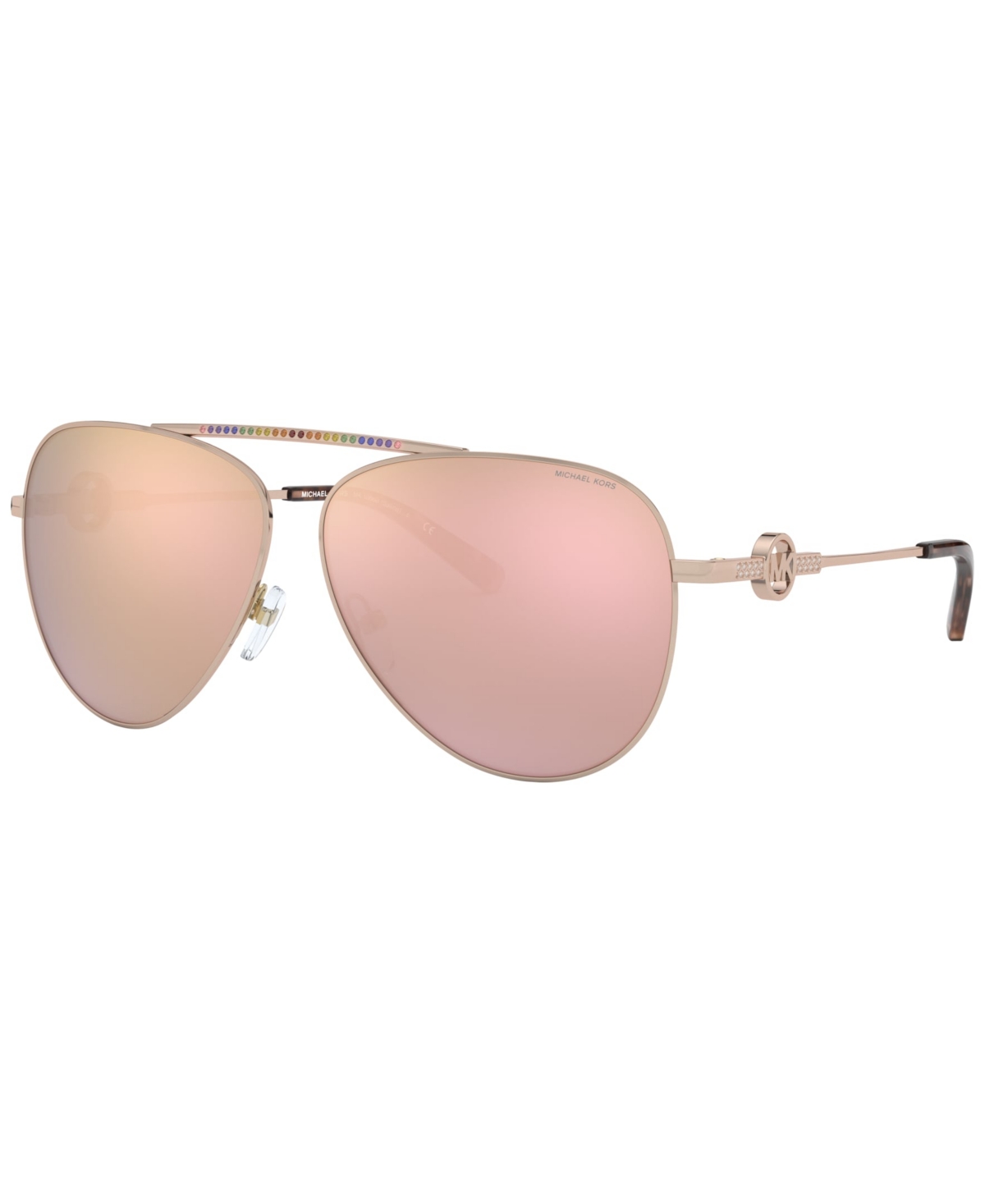 Michael Kors Women's Salina 59 Sunglasses, Mk1066b59-z In Rose Gold-tone