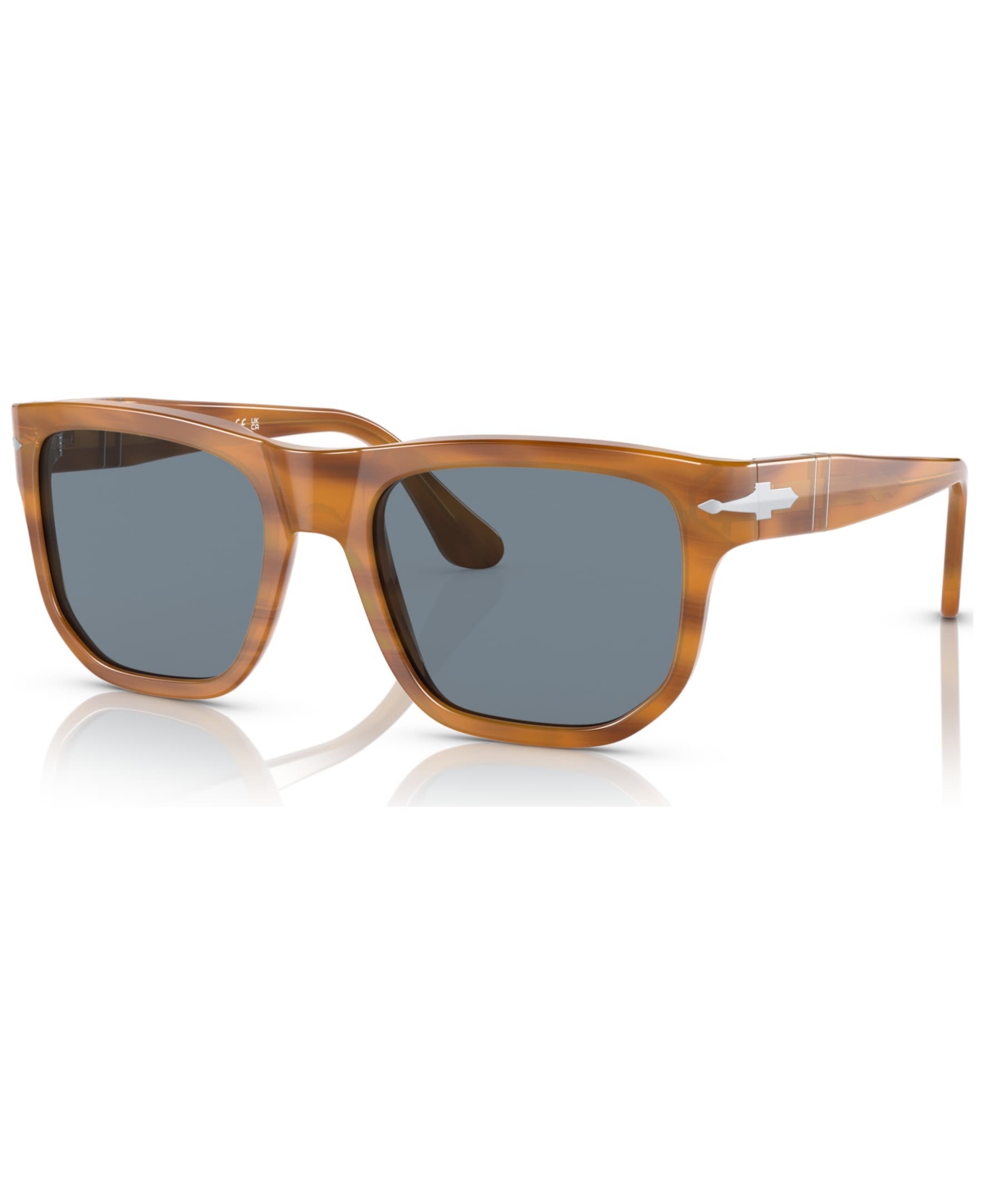 Persol Unisex Sunglasses, 0po3306s9605655w In Striped Brown