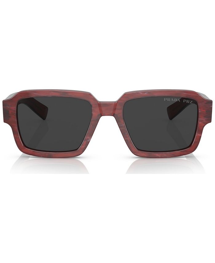 PRADA Men's Polarized Sunglasses, PR 02ZS Macy's