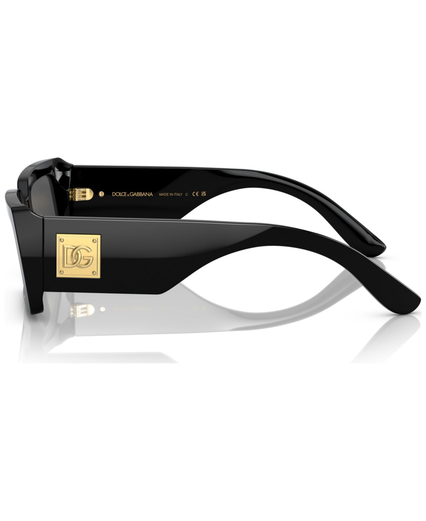 Женские солнцезащитные очки Dolce&Gabbana Sunglasses, DG4416, цвет: Чёрный — фото 3