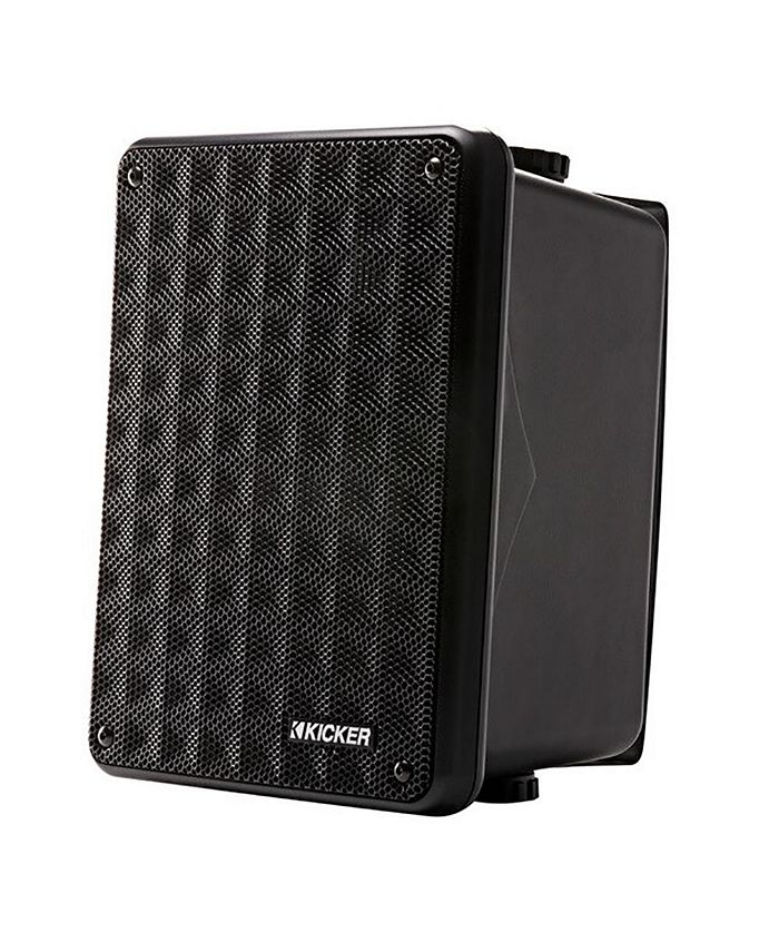 KICKER KB6 Outdoor/Indoor Speakers Black Macy's