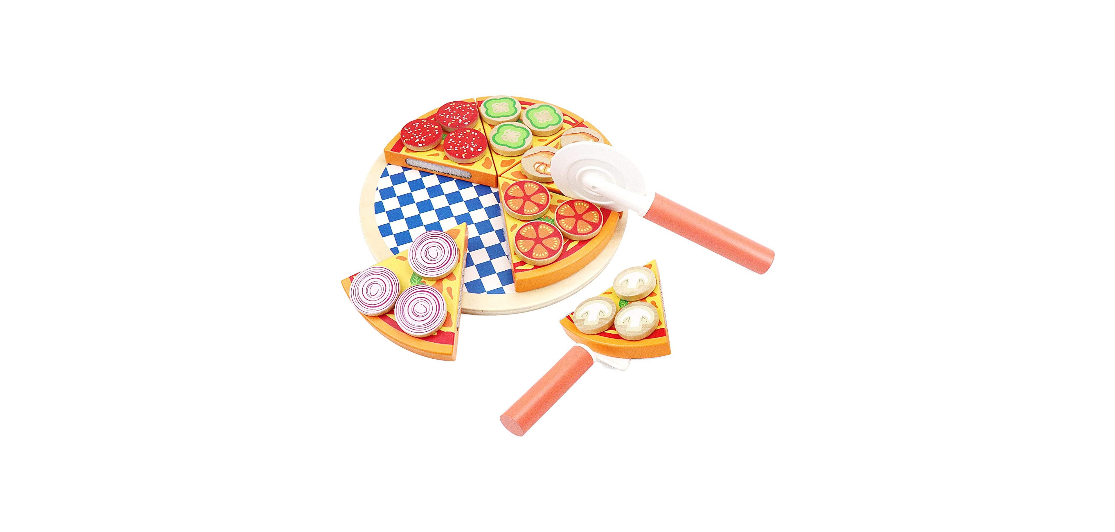 Leo & Friends 27-Piece Kid's Pizza Toy Set