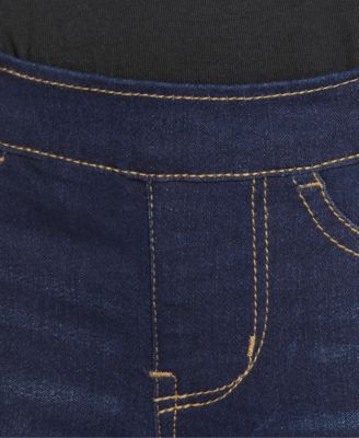 Toddler Girls Adjustable Waistband Stretch Denim Jeggings