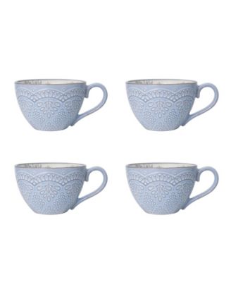 Gabriela Gray 16 Pc. Dinnerware Set, Service for 4