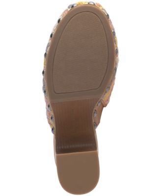 Lucky Brand Women's Immia Crochet High Heel Clogs