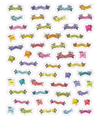 So. Many. Feelings Stickers.: 2,700 Stickers for Every Mood by Pipsticks +Workman