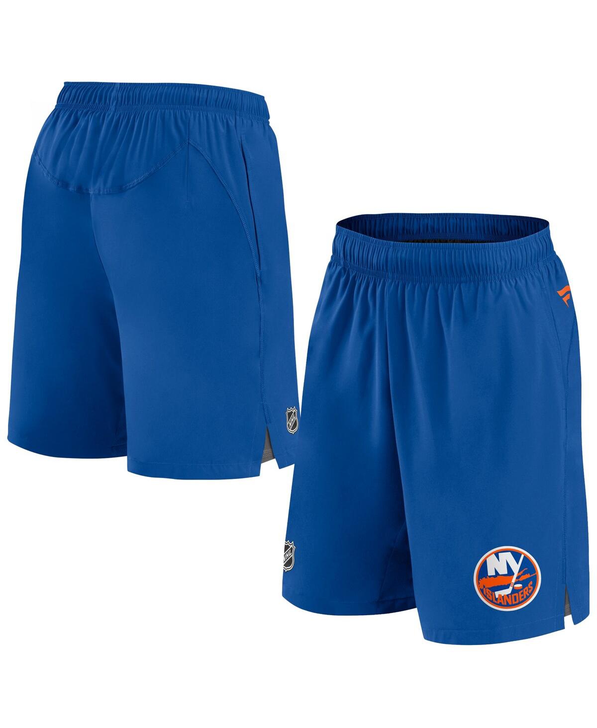 Men's FanaticsNew York Islanders Authentic Pro Rink Shorts - Royal