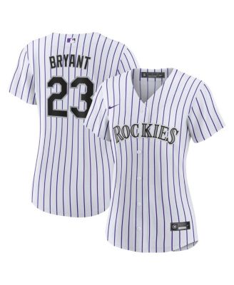 Youth Kris Bryant Colorado Rockies Replica Black Alternate Jersey