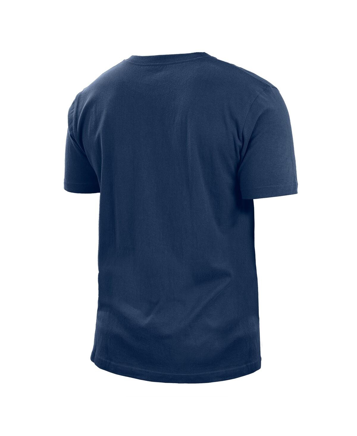 Shop New Era Men's  Navy Tennessee Titans 2022 Sideline Ink Dye T-shirt