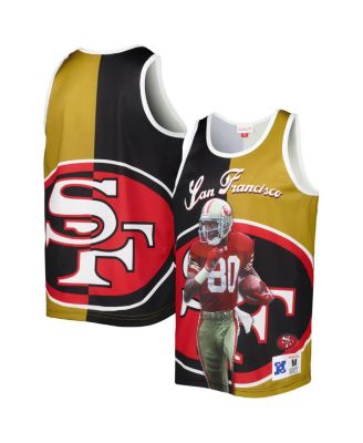 Men's Jerry Rice Black, Gold San Francisco 49ers Retired Player Graphic Tank Top