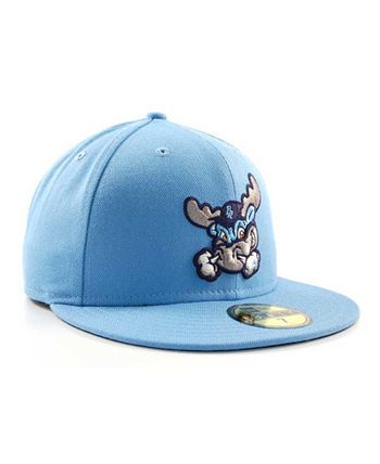 90's Wilmington Blue Rocks New Era 59 Fifty MILB Minor League Fitted Hat  Size 7 3/8 – Rare VNTG