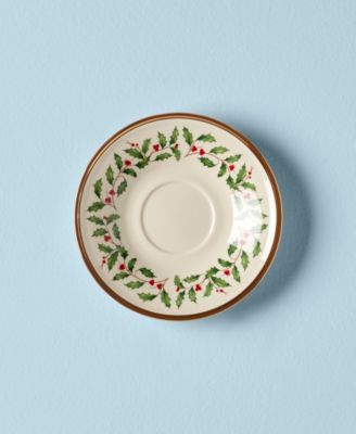 Holiday Tea Saucer