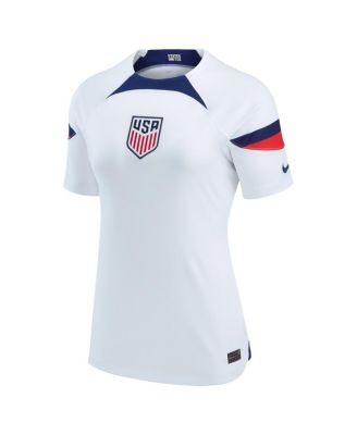 Women's White USMNT 2022/23 Home Breathe Stadium Replica Blank Jersey