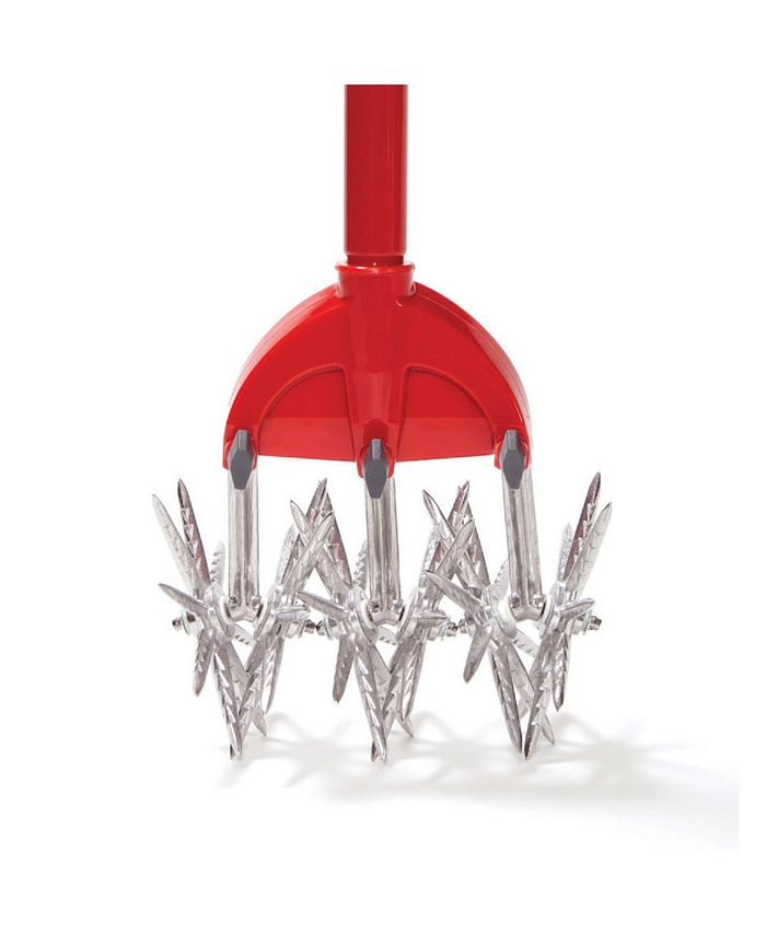 Garden Weasel Cultivator and Tiller, Steel, Red Macy's