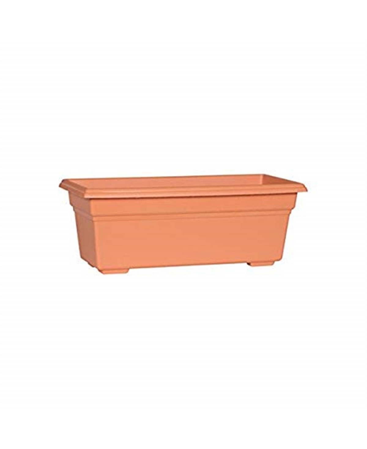 Maunfacturing Countryside Flower Box Planter, Terracotta Color - 23.75" - Terra Cotta