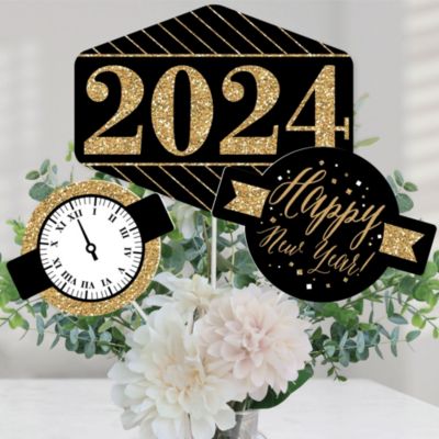 Big Dot of Happiness New Year's Eve - Gold - 2024 New Years Eve Party ...