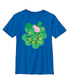 Boy's Peppa Pig St. Patrick's Day Lucky Charm Child T-Shirt