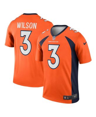 Men's Nike Russell Wilson Orange Denver Broncos Legend Jersey - Macy's