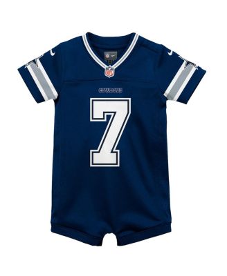 Infant Boys and Girls Trevon Diggs Navy Dallas Cowboys Game Romper Jersey
