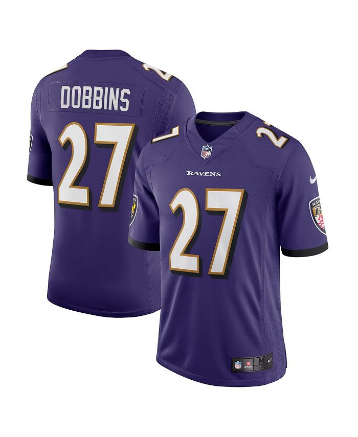 Nike Men s J.K. Dobbins Purple Baltimore Ravens Vapor Limited