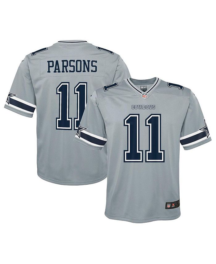 Nike Big Boys Micah Parsons White Dallas Cowboys Alternate Game Jersey -  Macy's