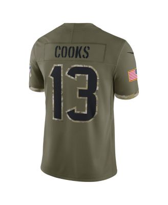 Nike Houston Texans No13 Brandin Cooks Camo Men's Stitched NFL Limited 2018 Salute To Service Jersey