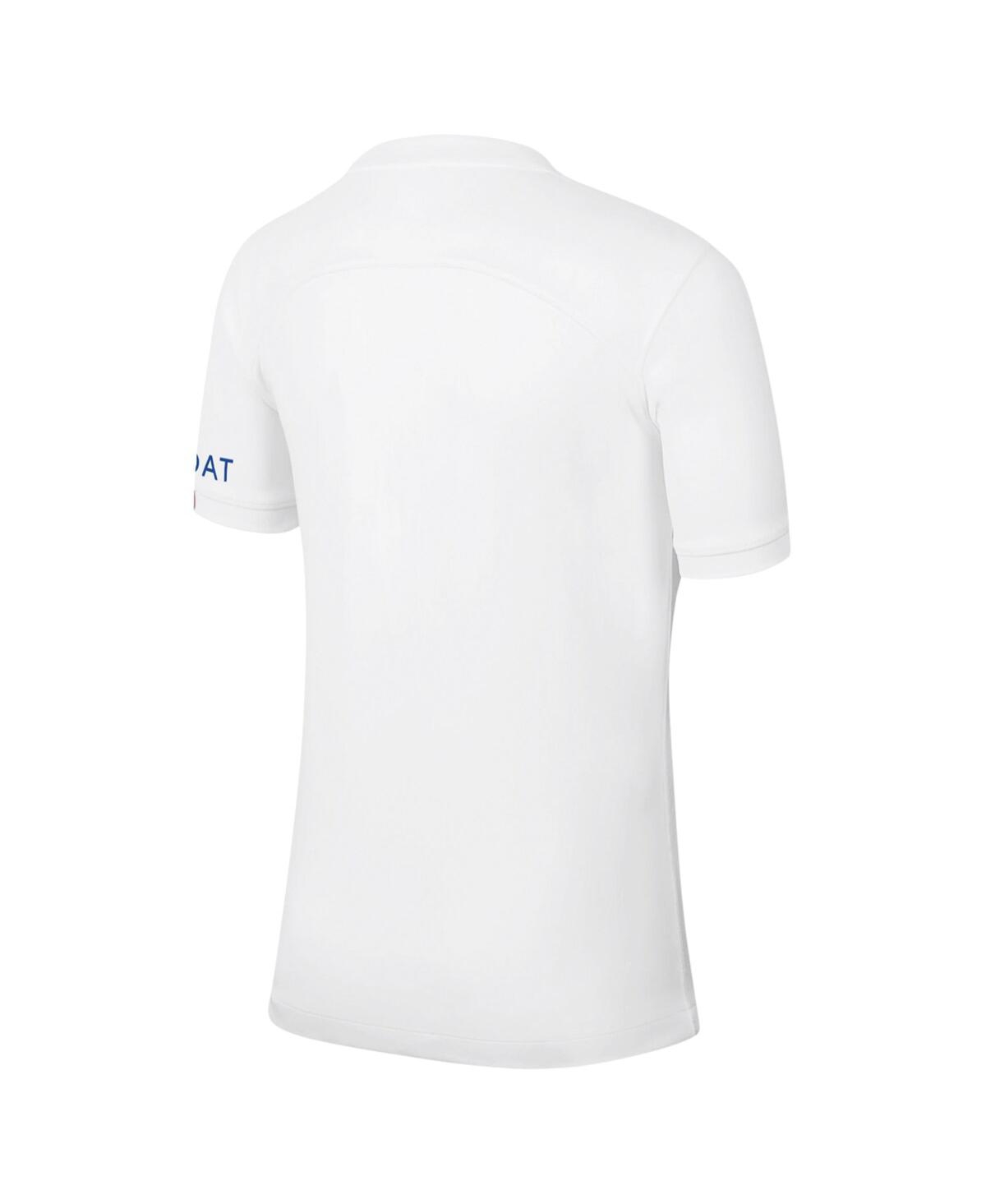 Men's NikeParis Saint-Germain 2022/23 Third Breathe Stadium Replica Blank Jersey - White