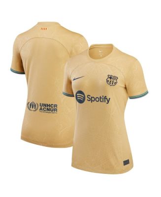 Nike Women's Yellow Barcelona 2022/23 Away Replica Blank Jersey - Macy's