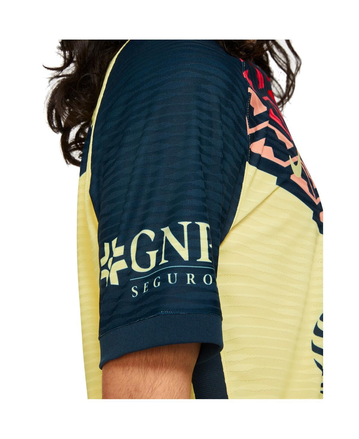 Men's NikeClub America 2021/22 Home Vapor Match Authentic Jersey - Yellow