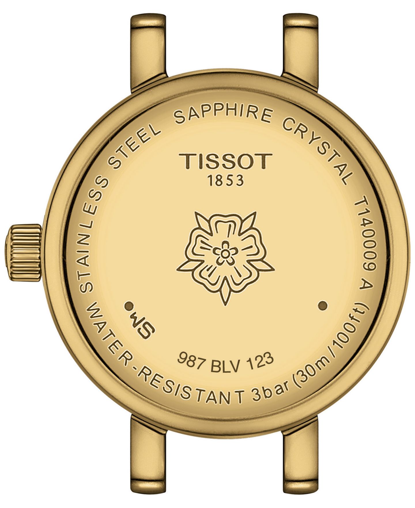 Женские швейцарские часы Tissot Lovely с зелёным кожаным ремешком, 20 мм — фото 4