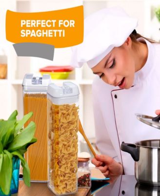 4 Piece Food Storage Containers, 1.9 Liter