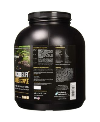 Eco Labs Microbe-Lift/Legacy Summer Staple Food - 4 lb