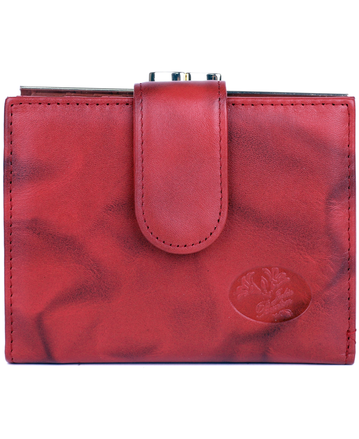 Julia Buxton Women's Heiress Double Cardex Wallet In Red