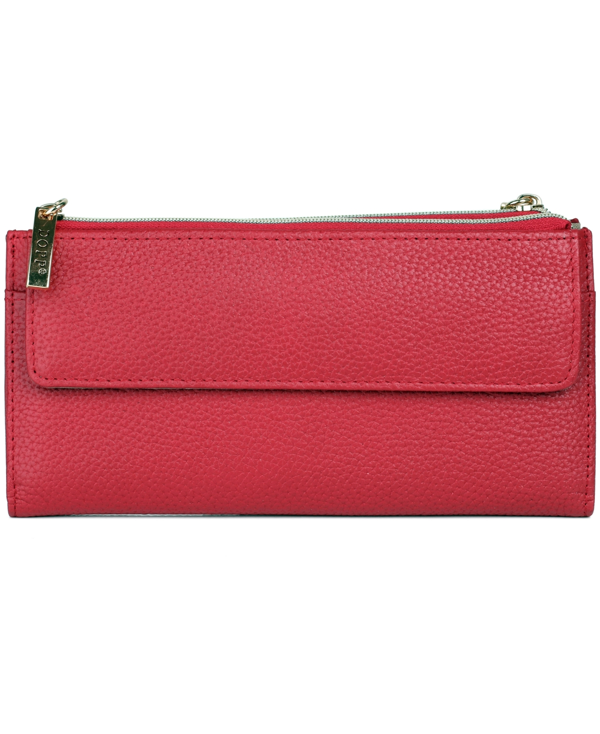 Dopp Women's Small Cosmopolitan Wallet In Red