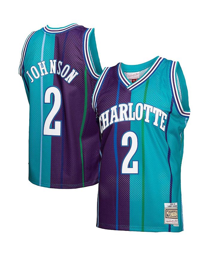 Larry johnson purple hornets jersey 2025