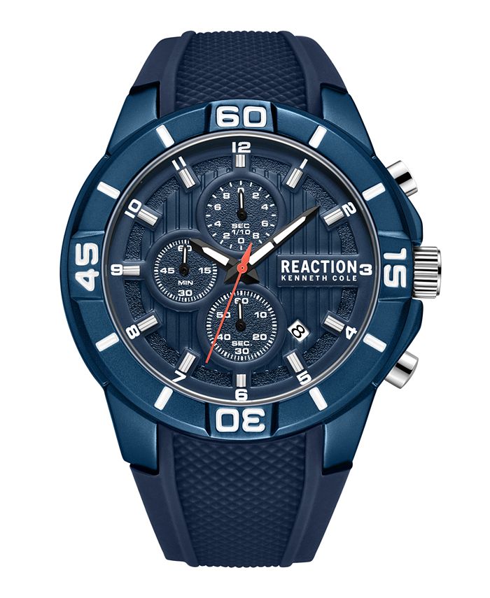 Kenneth Cole Blue Synthetic Sport Watch main image 1