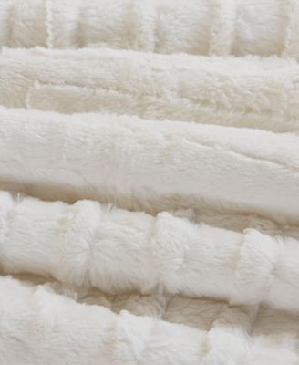 Arctic 3-Pc. Faux Fur Comforter Set, King/California King