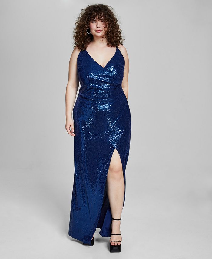 Macys vestidos de outlet fiesta cortos para gorditas